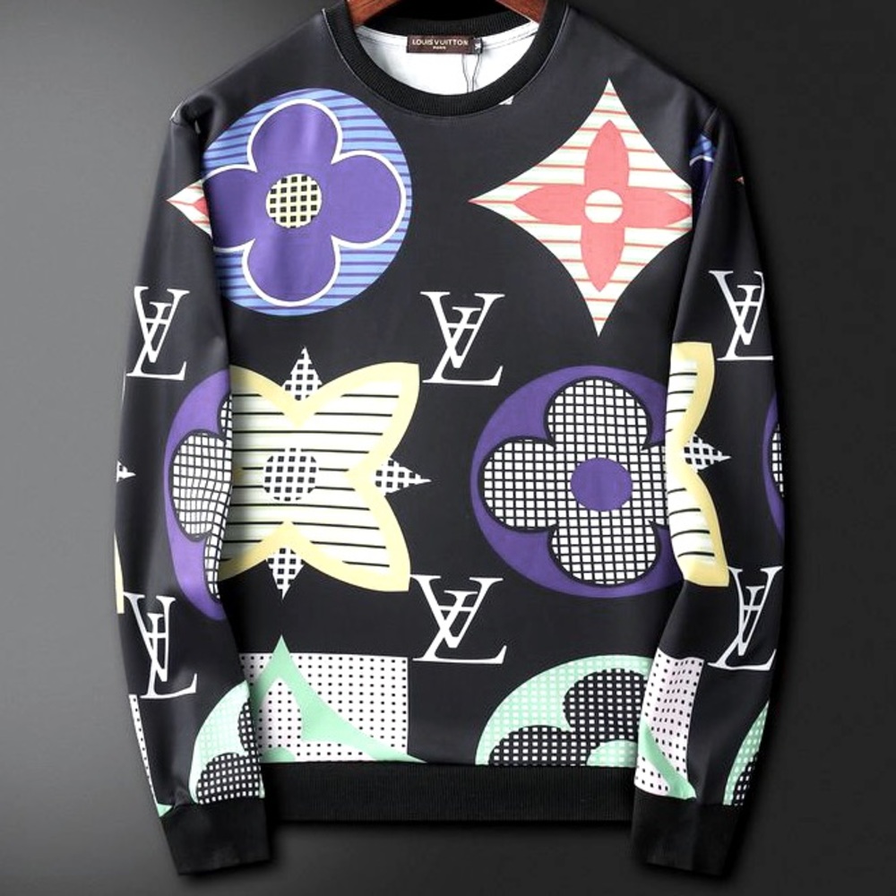 Louis Vuitton Crewneck | Silk Crewneck Men | 2XL BRAND NEW